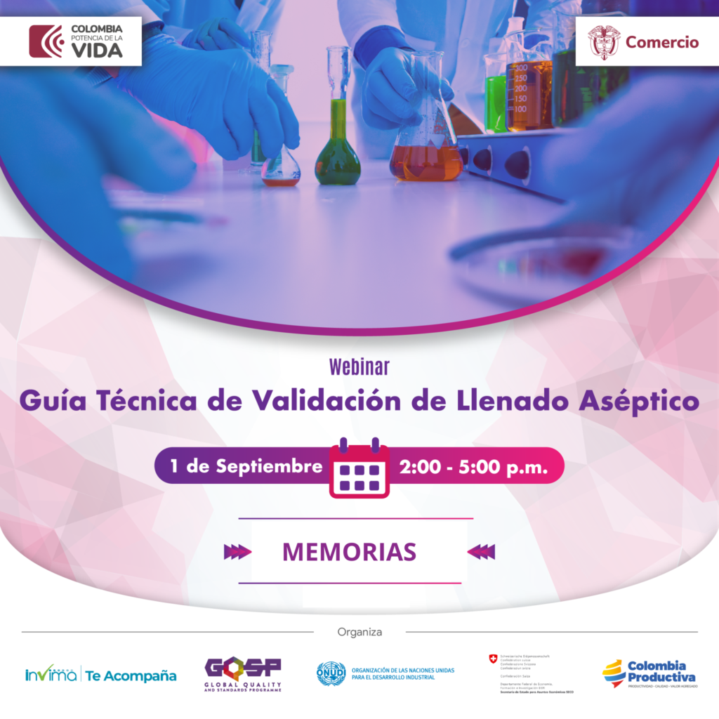 Memorias - Guía técnica de validación de llenado aséptico